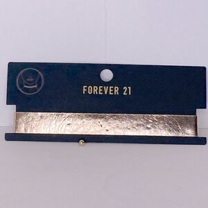 NEW…Rose Gold choker OS (one size) from Forever21
